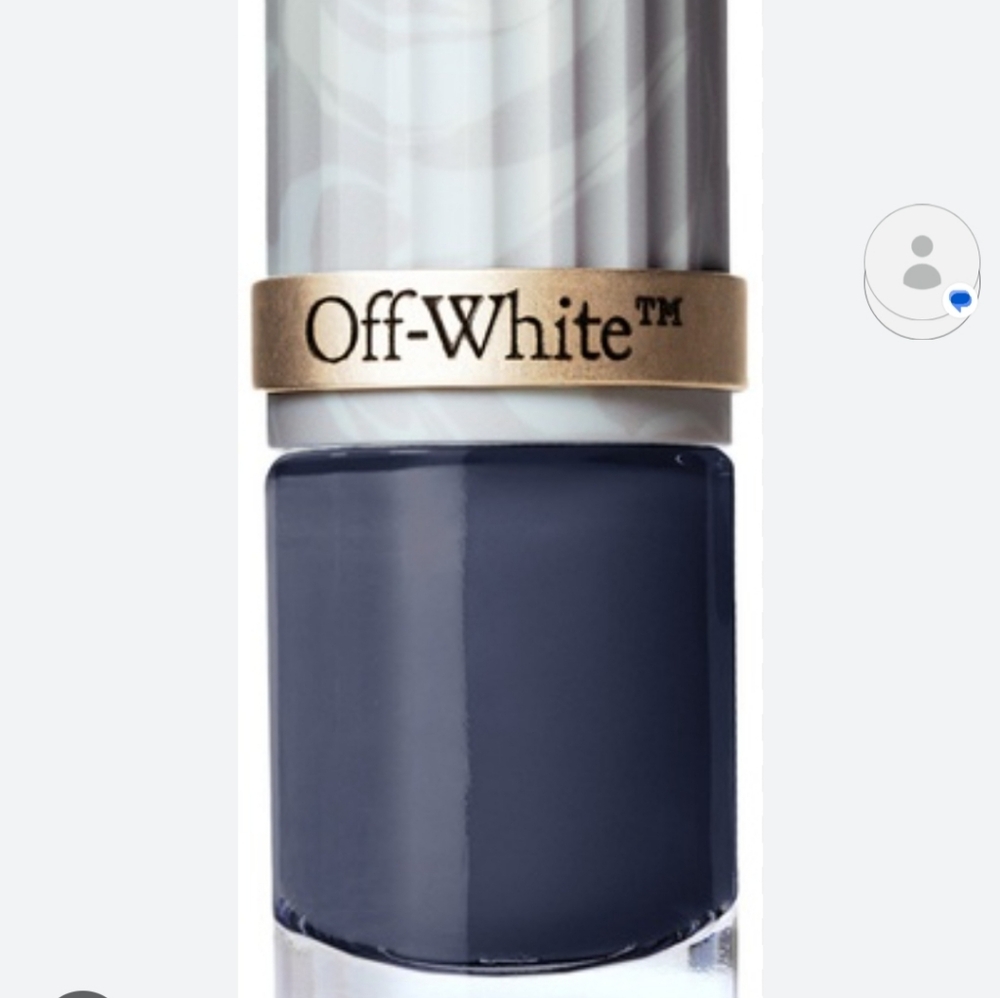 Off White Paperwork Color Matter Nail Polish - Color: Stone